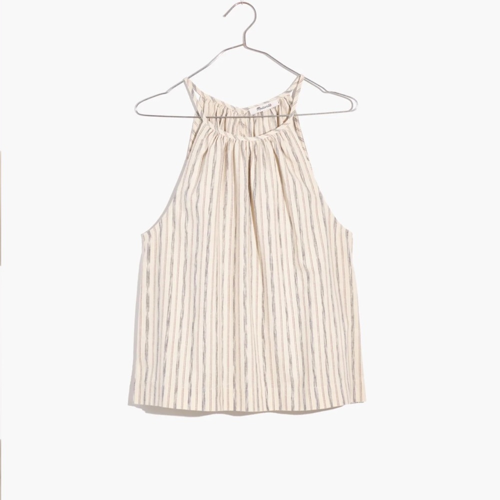 Madewell Striped Halter Top